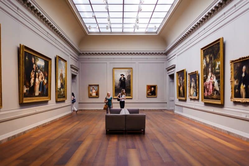 Museos más visitados - Galería Nacional de Arte