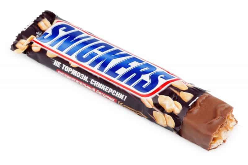 El dulce más popular para pedir dulces - Snickers