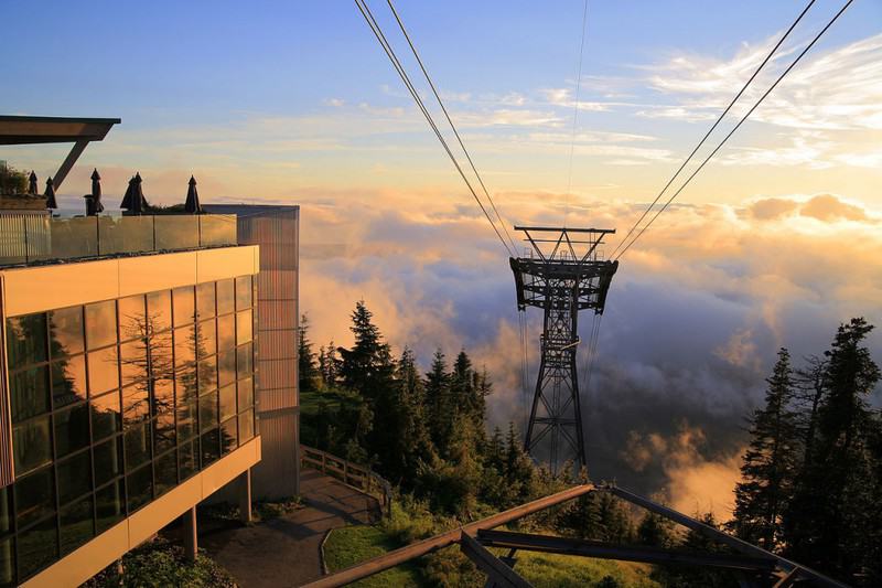 Grouse Mountain Skyride: los ascensores más increíbles