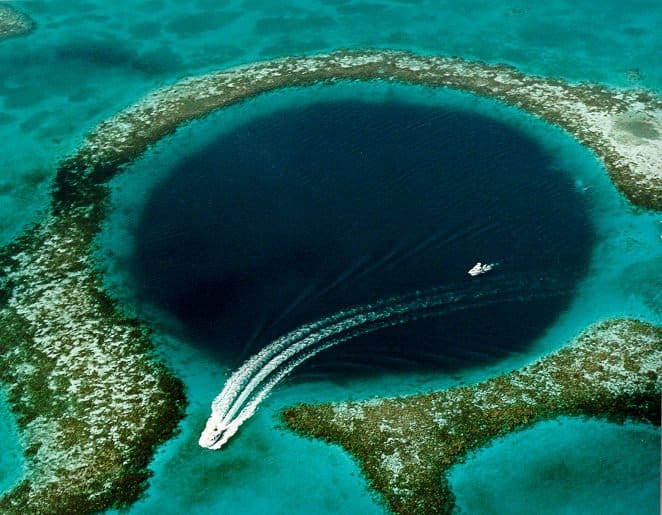 Los sumideros más increíbles: Great Blue Hole