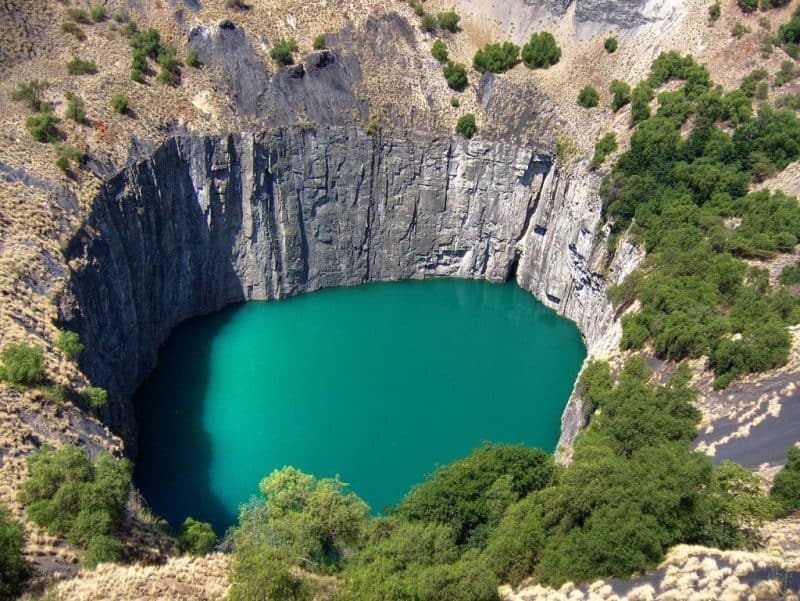 The Big Hole (Mina de Kimberley), Sudáfrica (Fuente: Wiki)